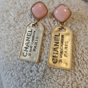 Chanel Rue Cambon Fashion Earrings